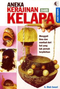 Aneka kerajinan dari kelapa
